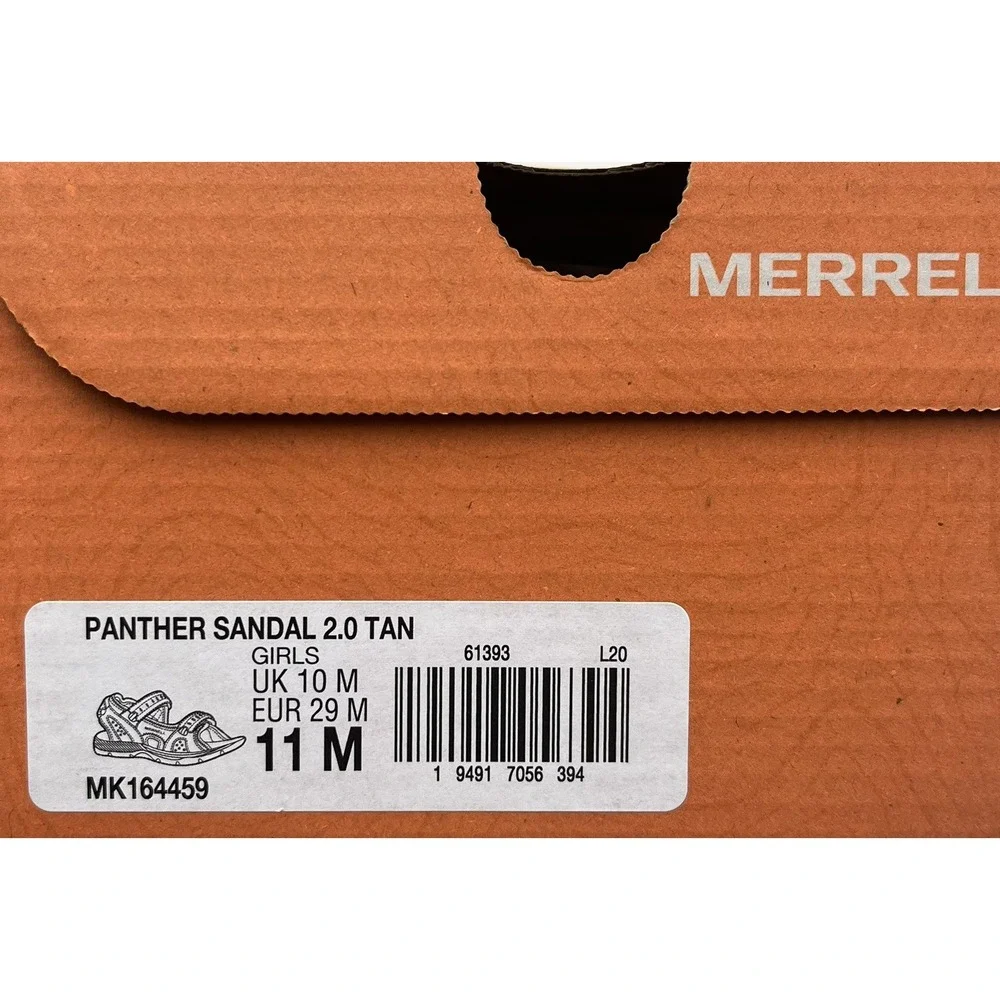 Merrell Little Girls Sport‎ Outdoor Sandal Size 11 Purple/Gray Adjustable Straps